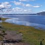 Le Saguenay, au fond la ville de LaBaie